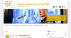 Desktop Screenshot of ce-conference.org