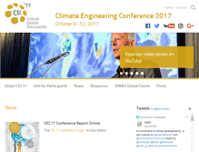 Tablet Screenshot of ce-conference.org